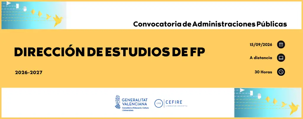 Dirección de estudios de FP