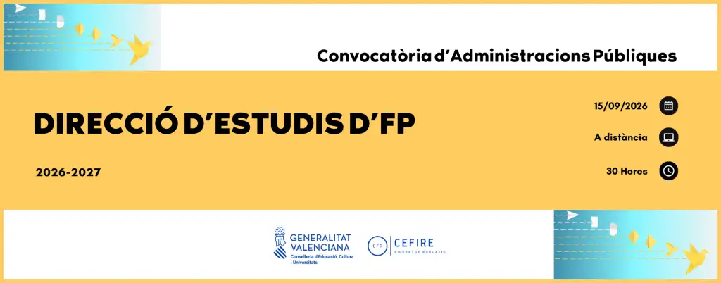 Direcció d'estudis d'FP