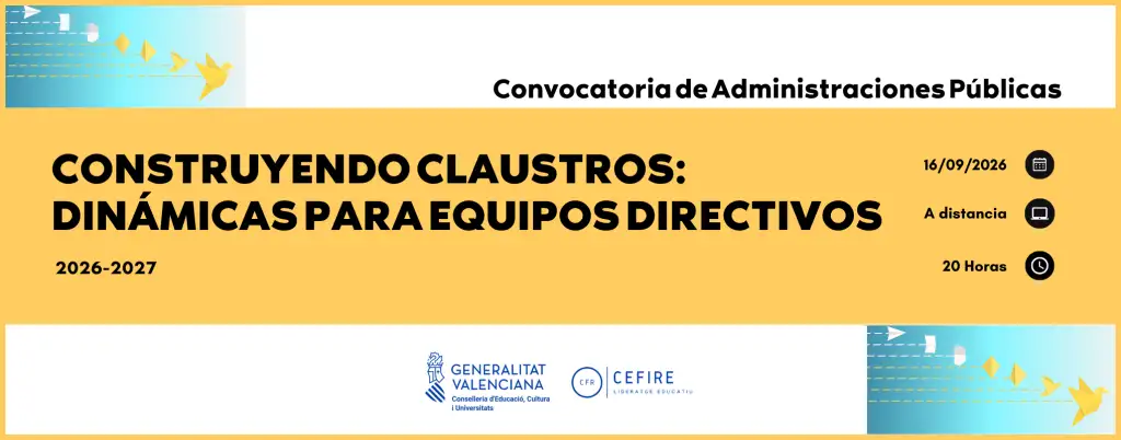 Construyendo claustros: dinámicas para equipos directivos