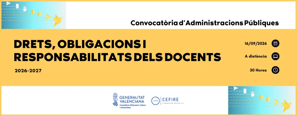 Drets, obligacions i responsabilitats dels docents