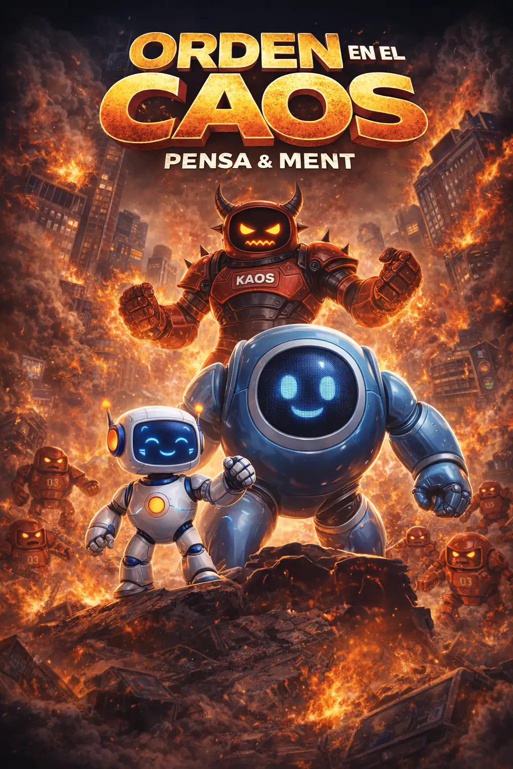 PORTADA CÓMIC PENSA Y MENT