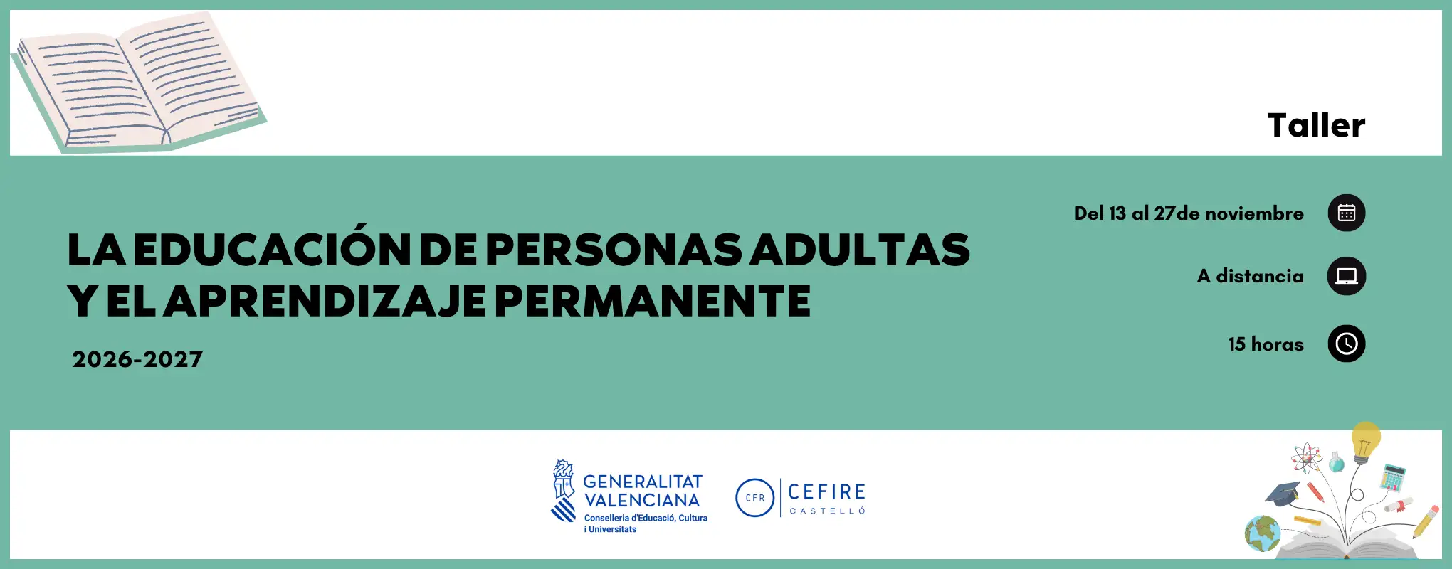26CA66EA009_La educación de personas adultas y el aprendizaje permanente_ a distancia CAST