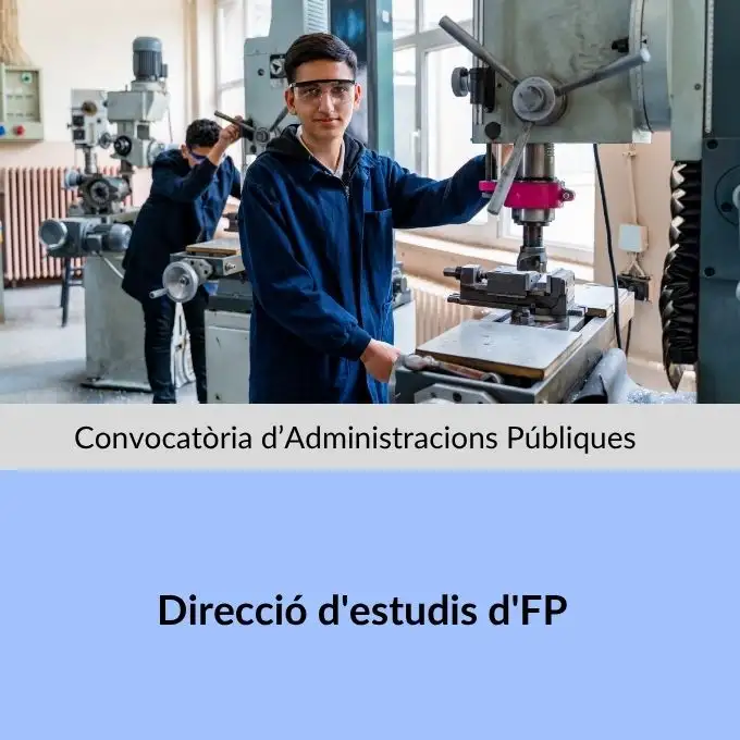 26LE60CF035 Direcció d'estudis d'FP