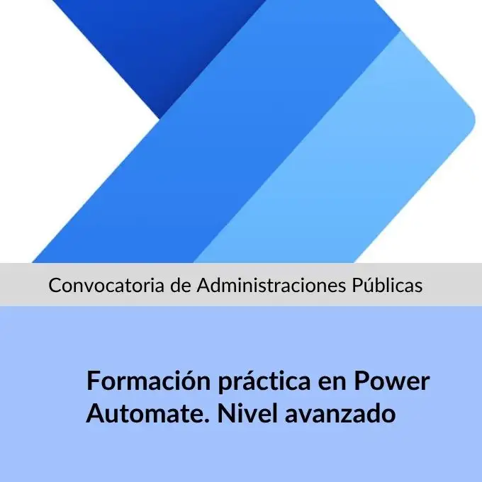 26LE60DI037 Formación práctica en Power Automate. Nivel avanzado