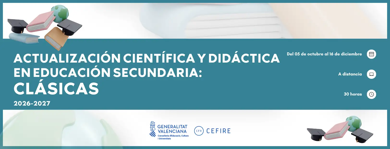 ACTUALIZACIÓNCIENTÍFICA Y DIDÁCTICA EN EDUCACIÓNSECUNDARIA_ CLASICAS