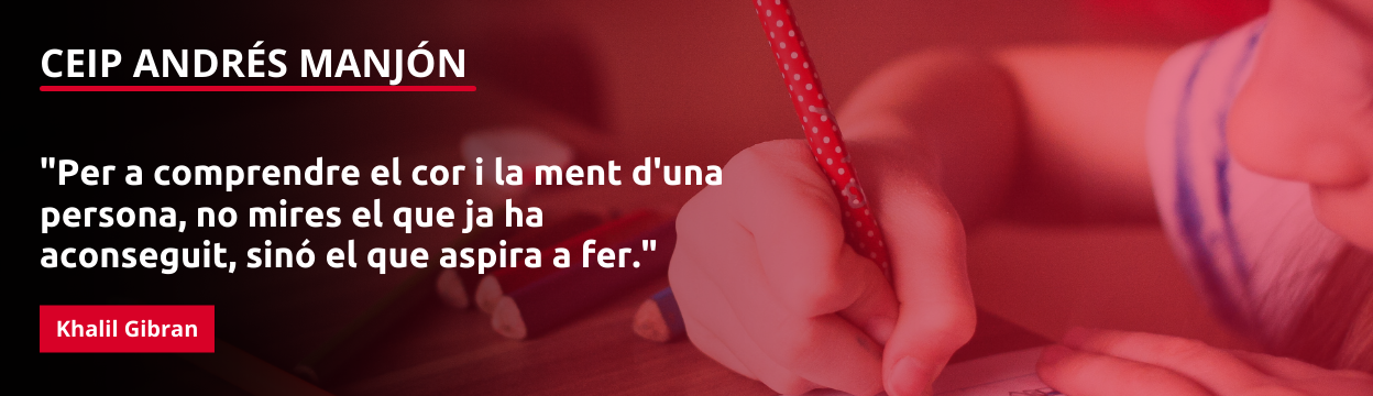 Portada CEIP Andrés Manjón Valenciano