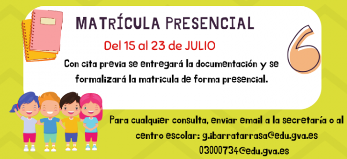 MATRICULA PRENSENCIAL 2