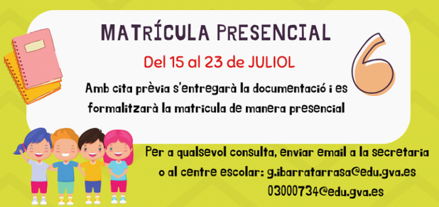 MATRICULA PRESENCIAL