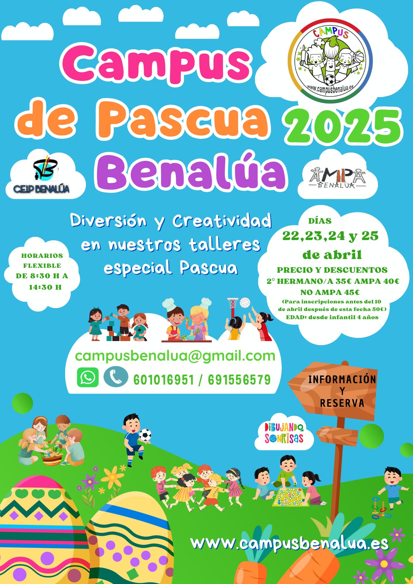 Cartel Pascua Benalúa 2025