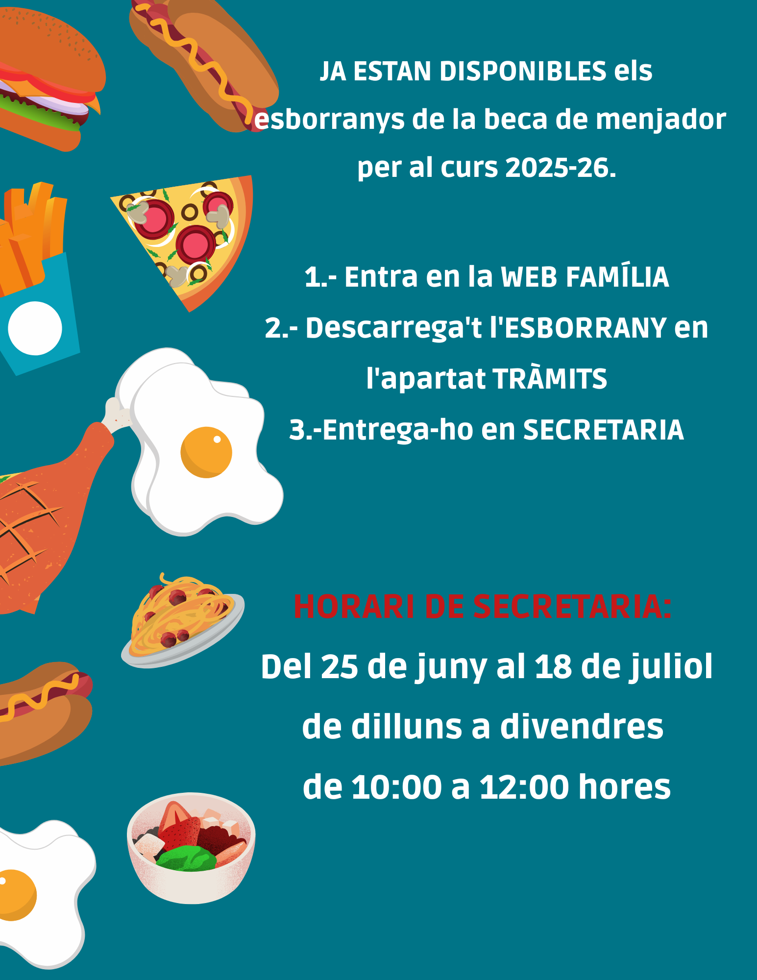 cartel becas comedor 25-26 val