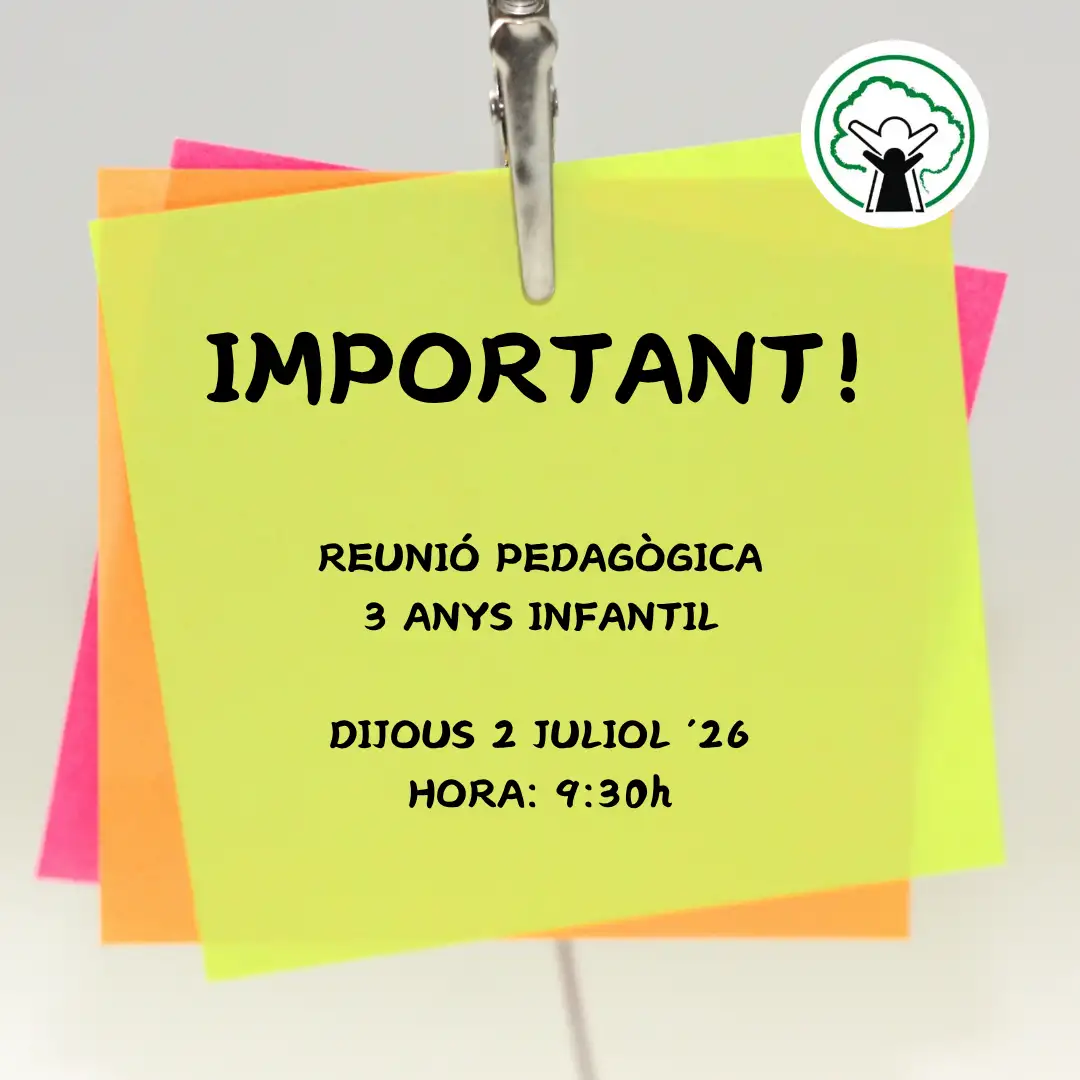 REUNIÓ PEDAGÒGICA