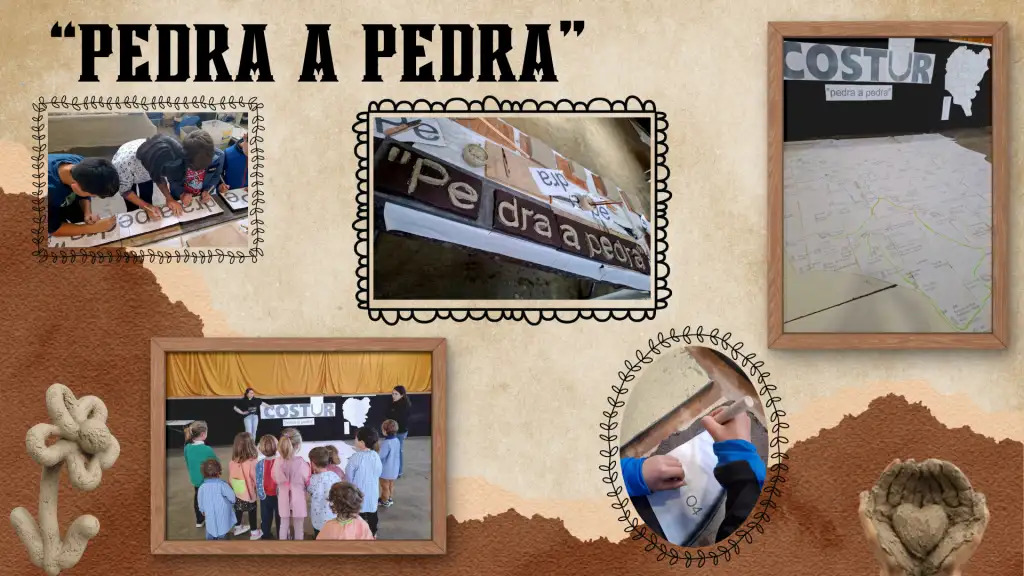 Collage "Pedra a pedra"