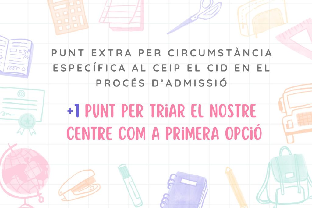 punt extra per circumstància específica