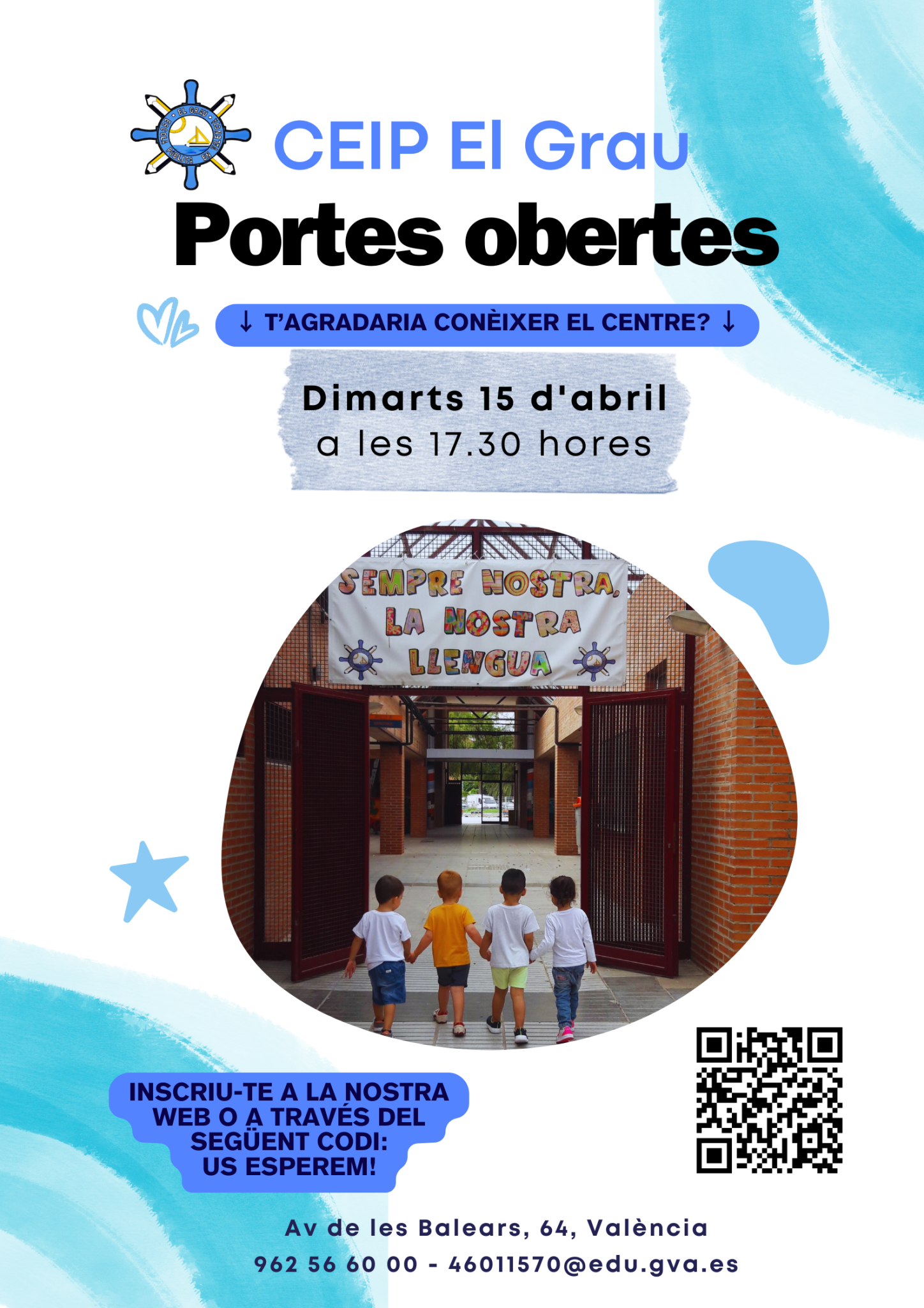 Portes obertes POSTER
