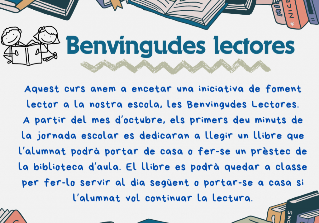 Benvingudes-lectores