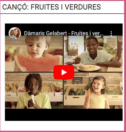 CANÇÓ FRUÏTES I VERDURES