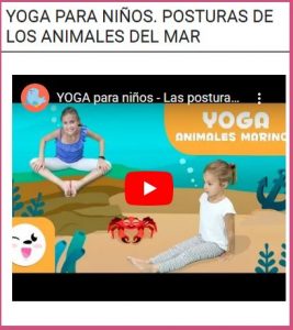 YOGA CON ANIMALES DEL MAR