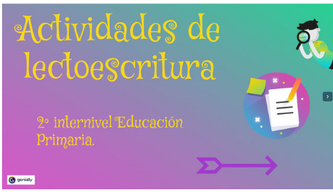 actividades de lectoescritura