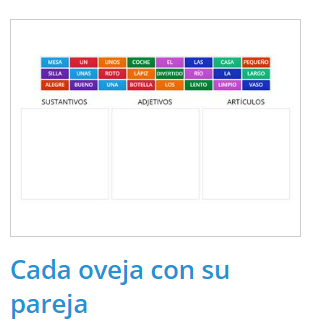 categorias gramaticales