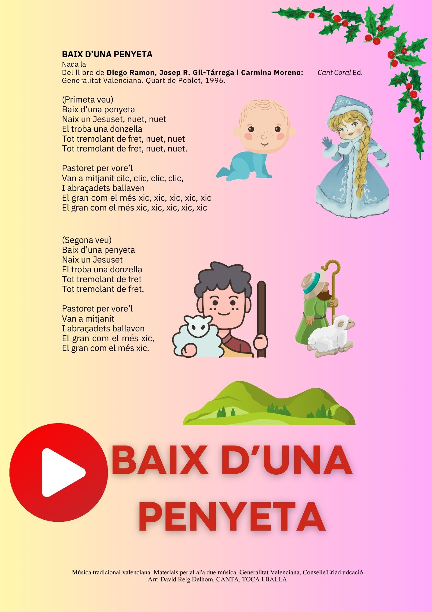 Baix d'una penyeta