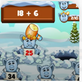 Sumas divertidas con trolls