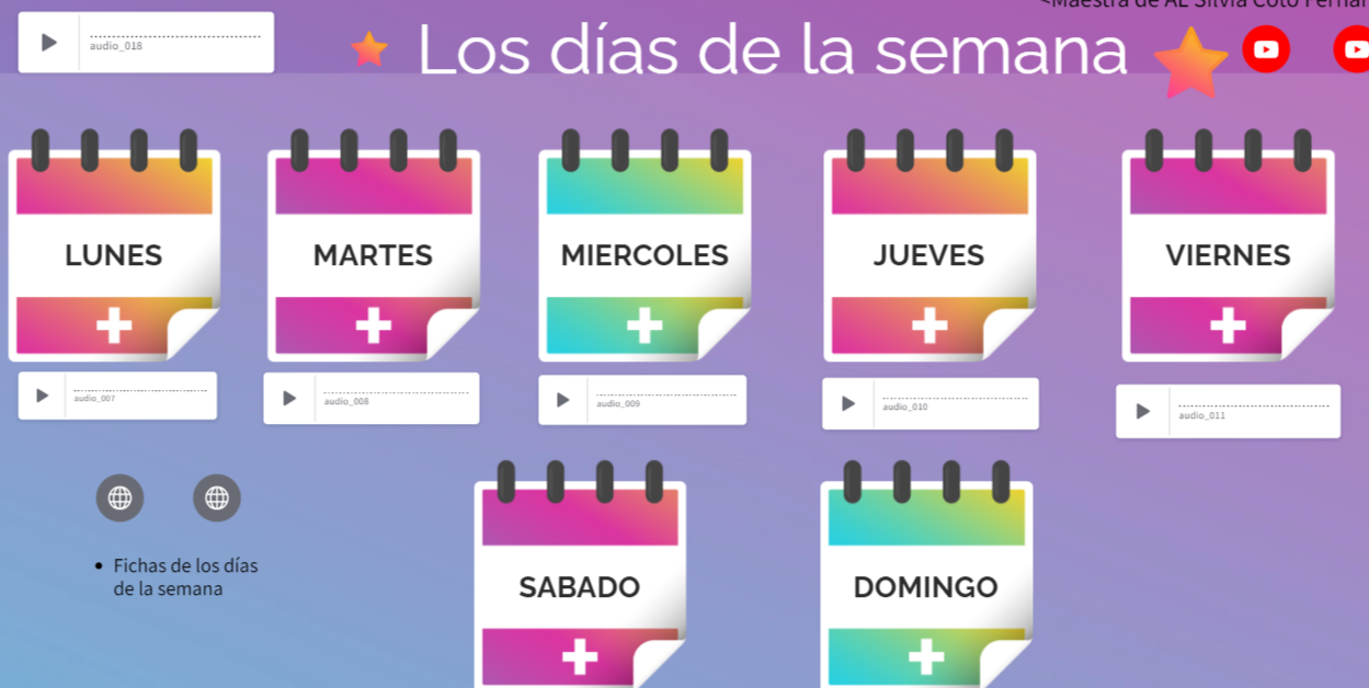 recorte dias de la semana