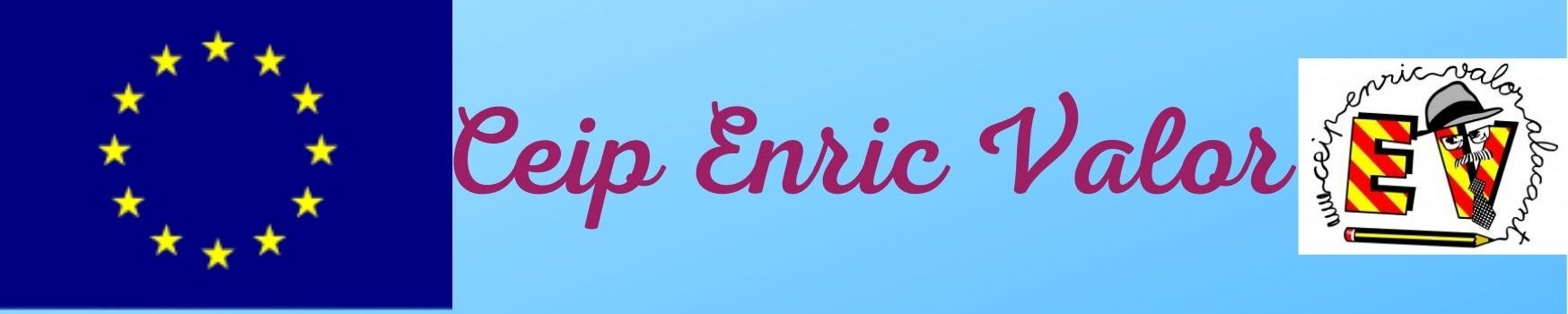 Logo CEIP ENRIC VALOR. ALACANT 