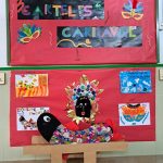 Carteles colaborativos de carnaval Las Escuelas