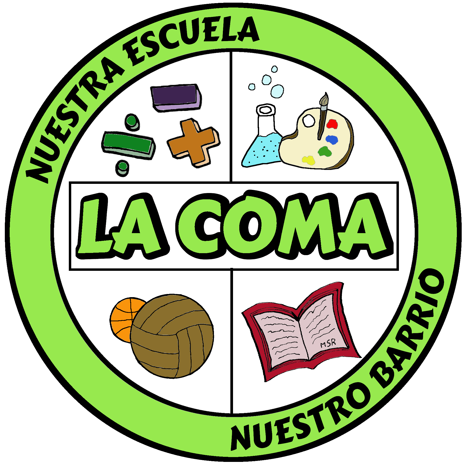 Logo CEIP LA COMA