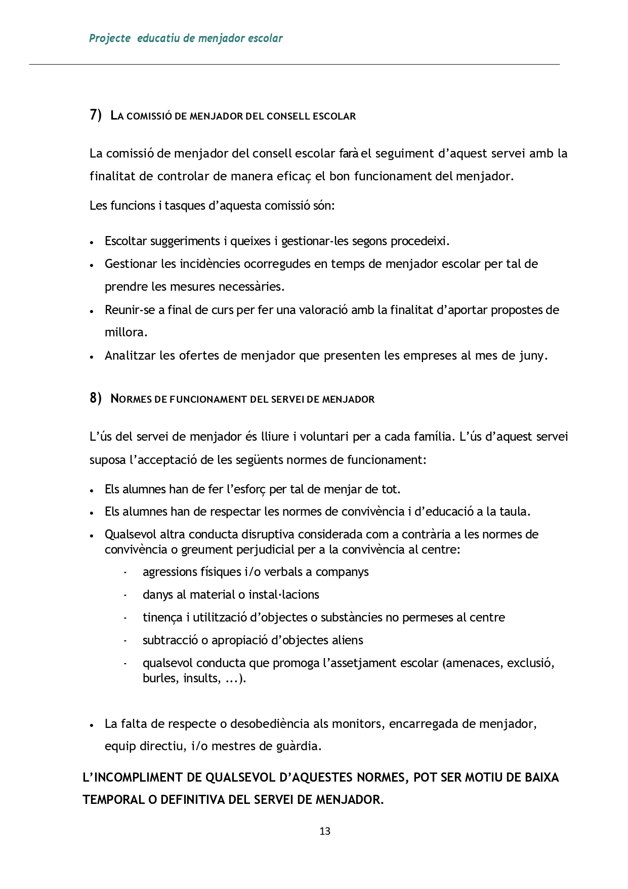 PROJECTE ED MENJADOR ESCOLAR-Z05