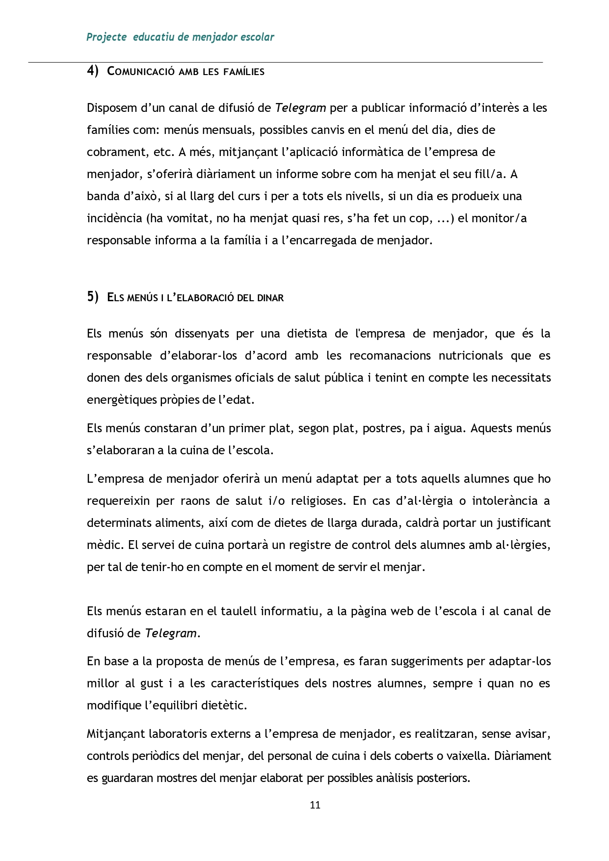 PROJECTE ED MENJADOR ESCOLAR-Z07