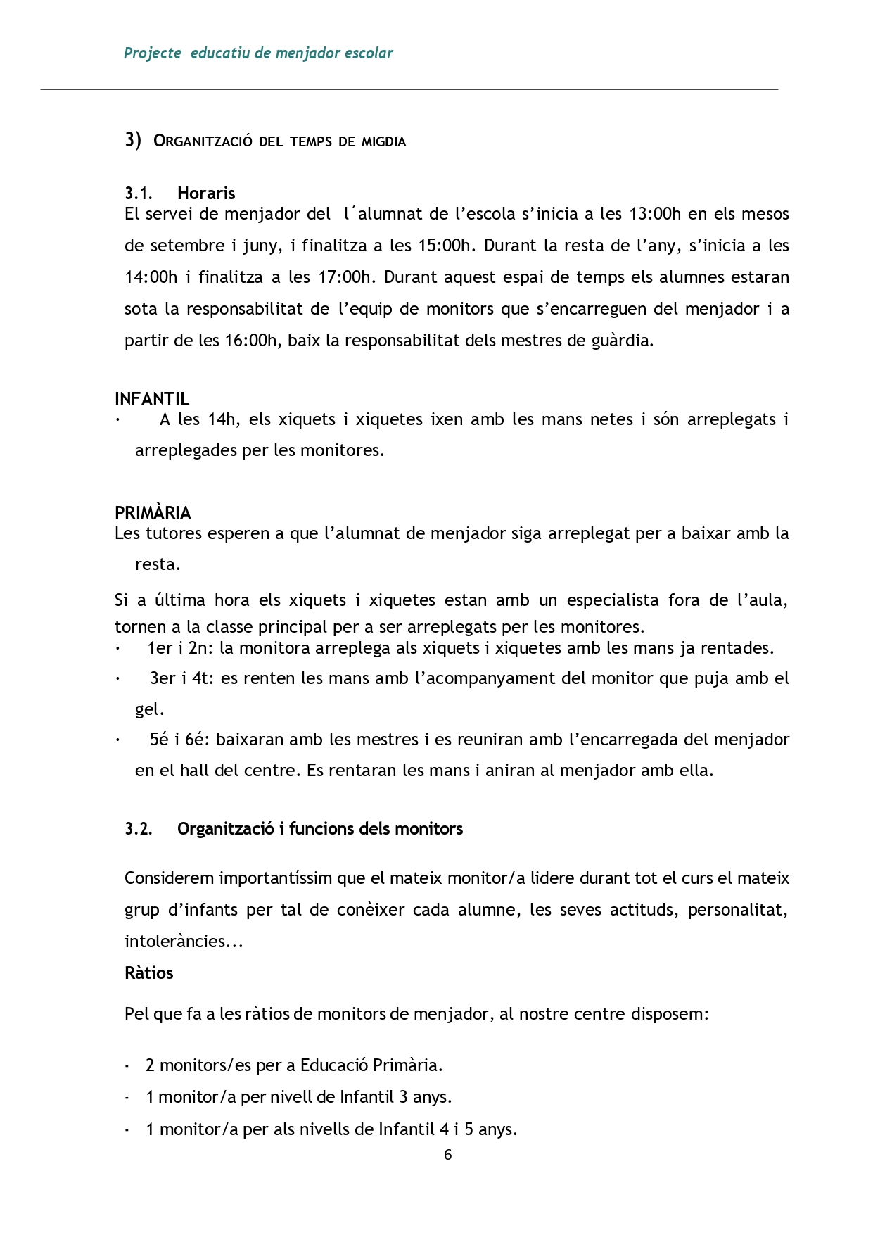 PROJECTE ED MENJADOR ESCOLAR-Z12