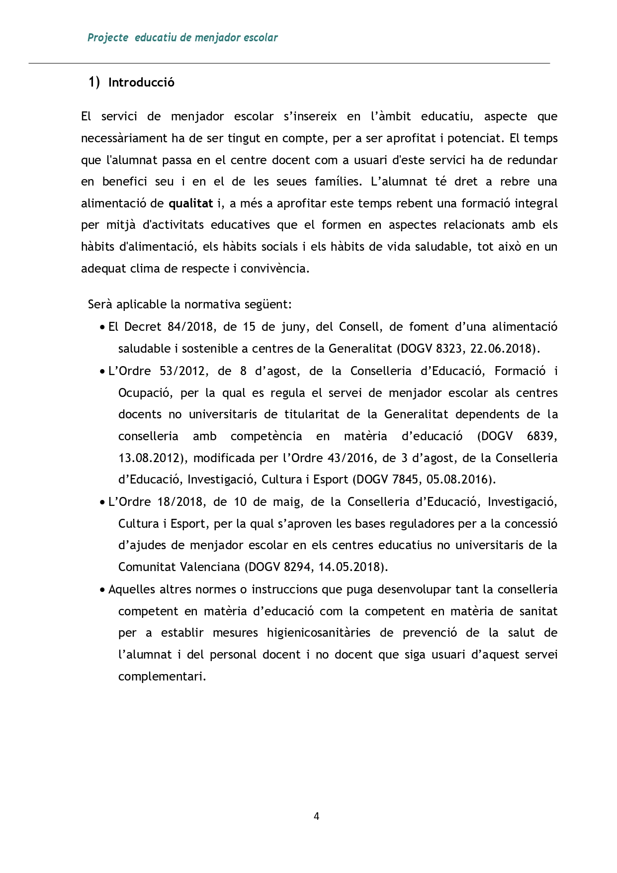 PROJECTE ED MENJADOR ESCOLAR-Z14