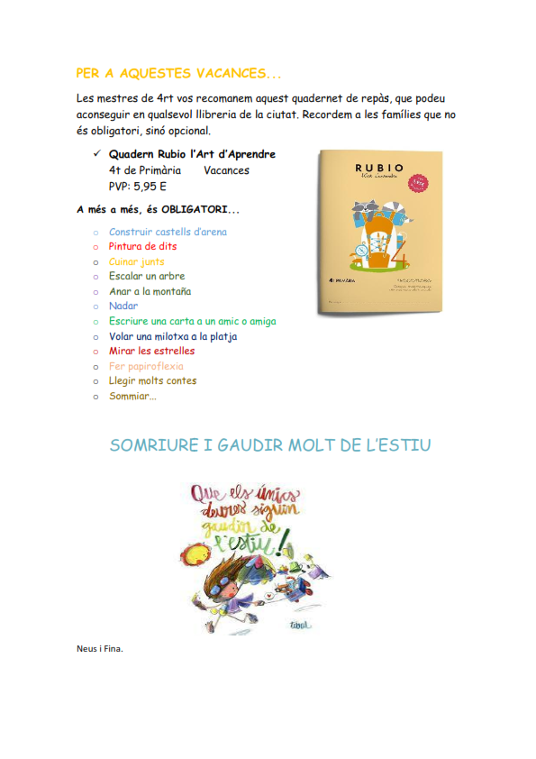 RECOMANACIONS PER A L'ESTIU 4tEP_001