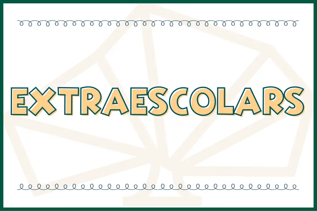 Enllaç al dossier de les extraescolars.