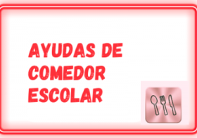 Banner AYUDAS DE COMEDOR ESCOLAR