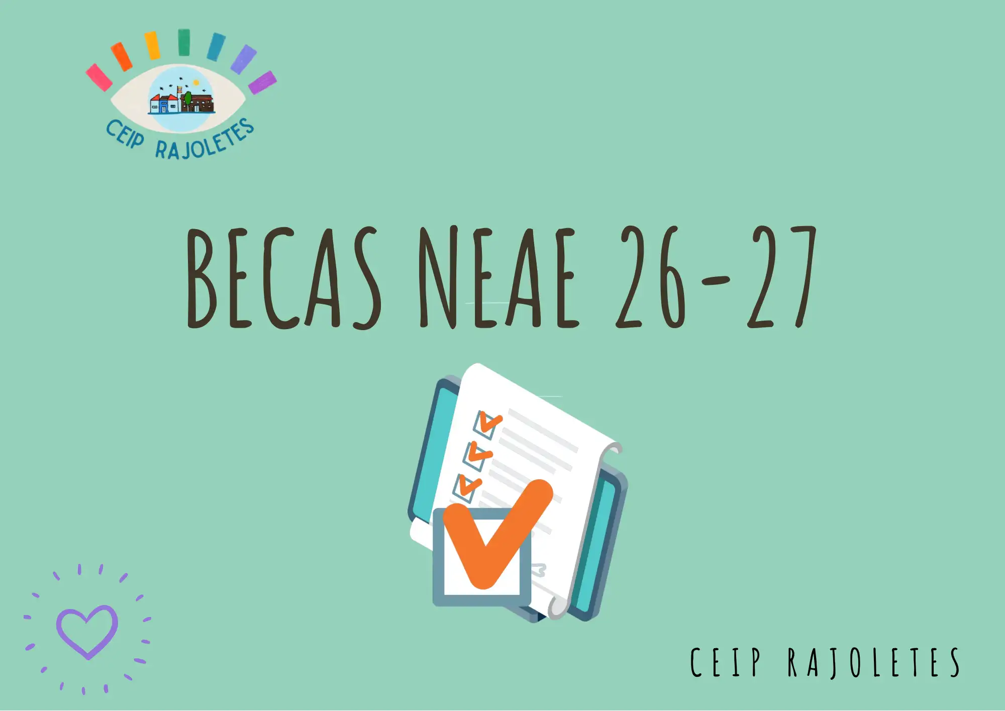 Etiqueta becas NEAE