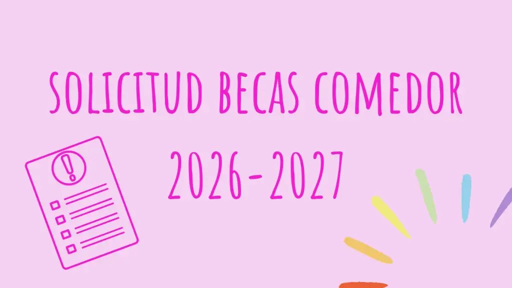 Botón solicitud becas comedor 26-27