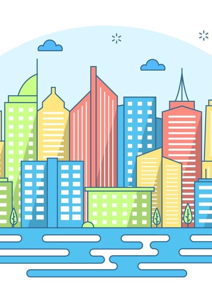 city-skyline-illustration-vector