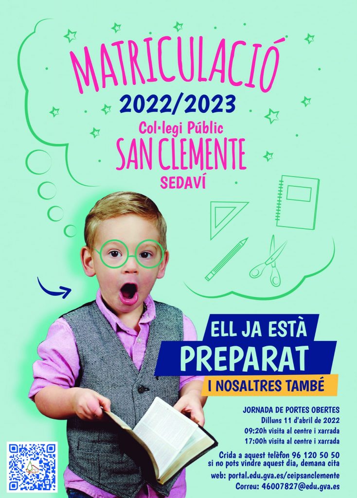 matriculació 2022 2023 ceip san clemente