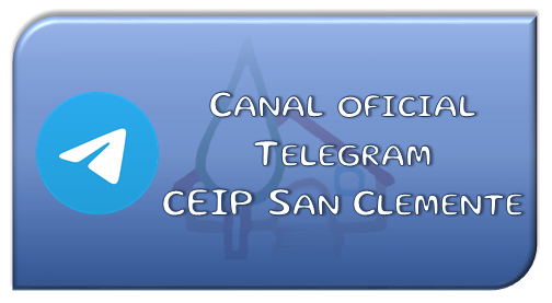 Canal oficial Telegram CEIP San Clemente