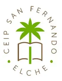 Logo CEIP. SAN FERNANDO