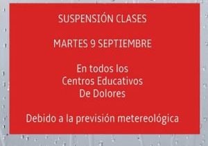 suspensión clases