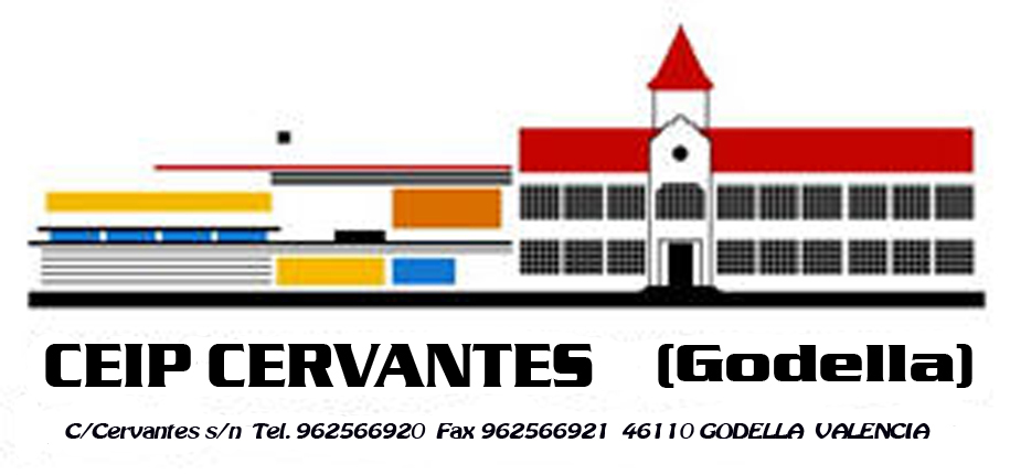 Logo CEIP CERVANTES GODELLA