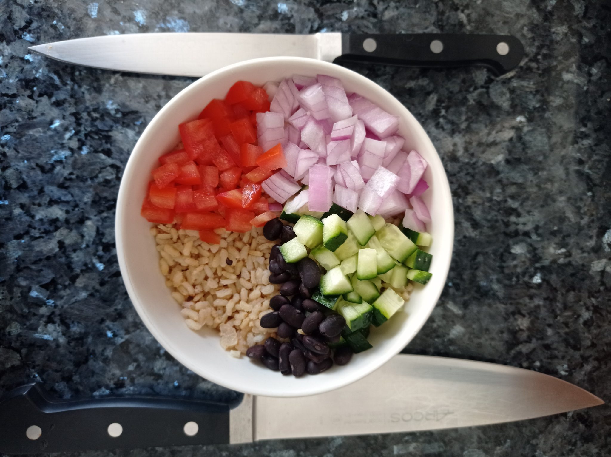 Gráfico de sectores culinario