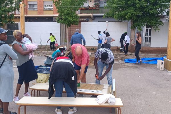 Ombratge creació de les jardineres