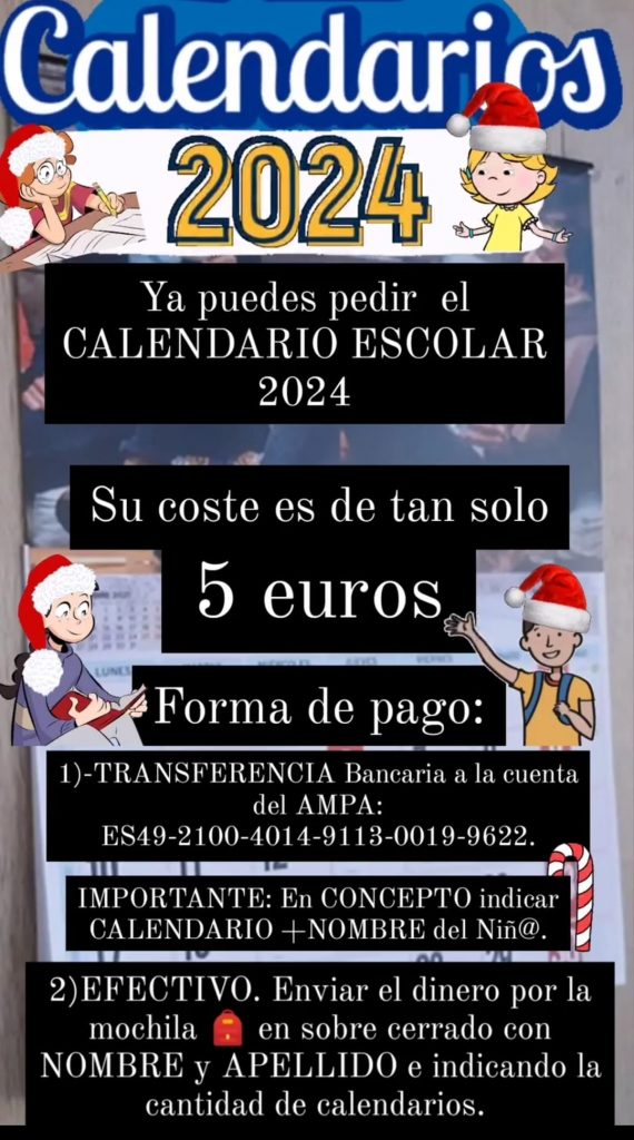 Calendaris AFA 2024 CEE PÚB. ROSA LLÀCER