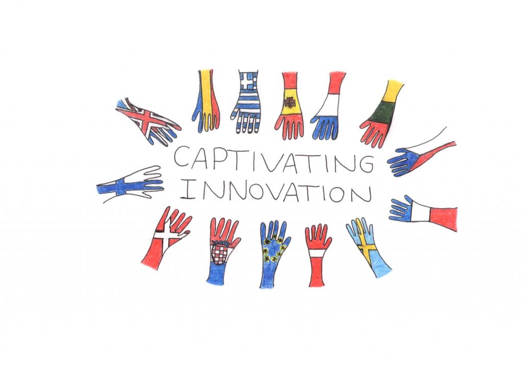 Logo captivating innovation
