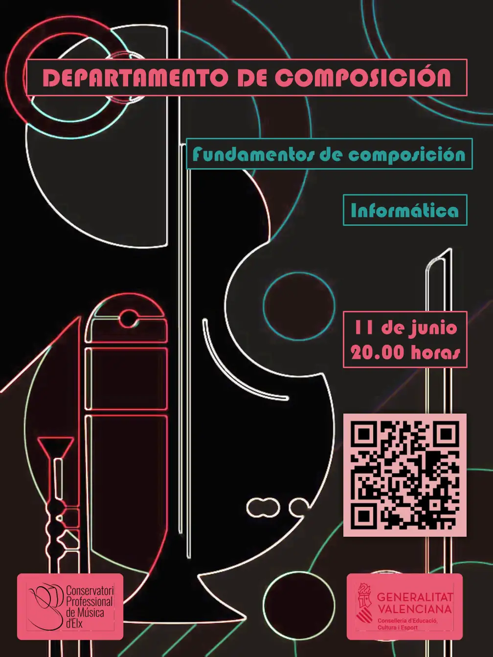Audición dpto Composición 2026 Cartel