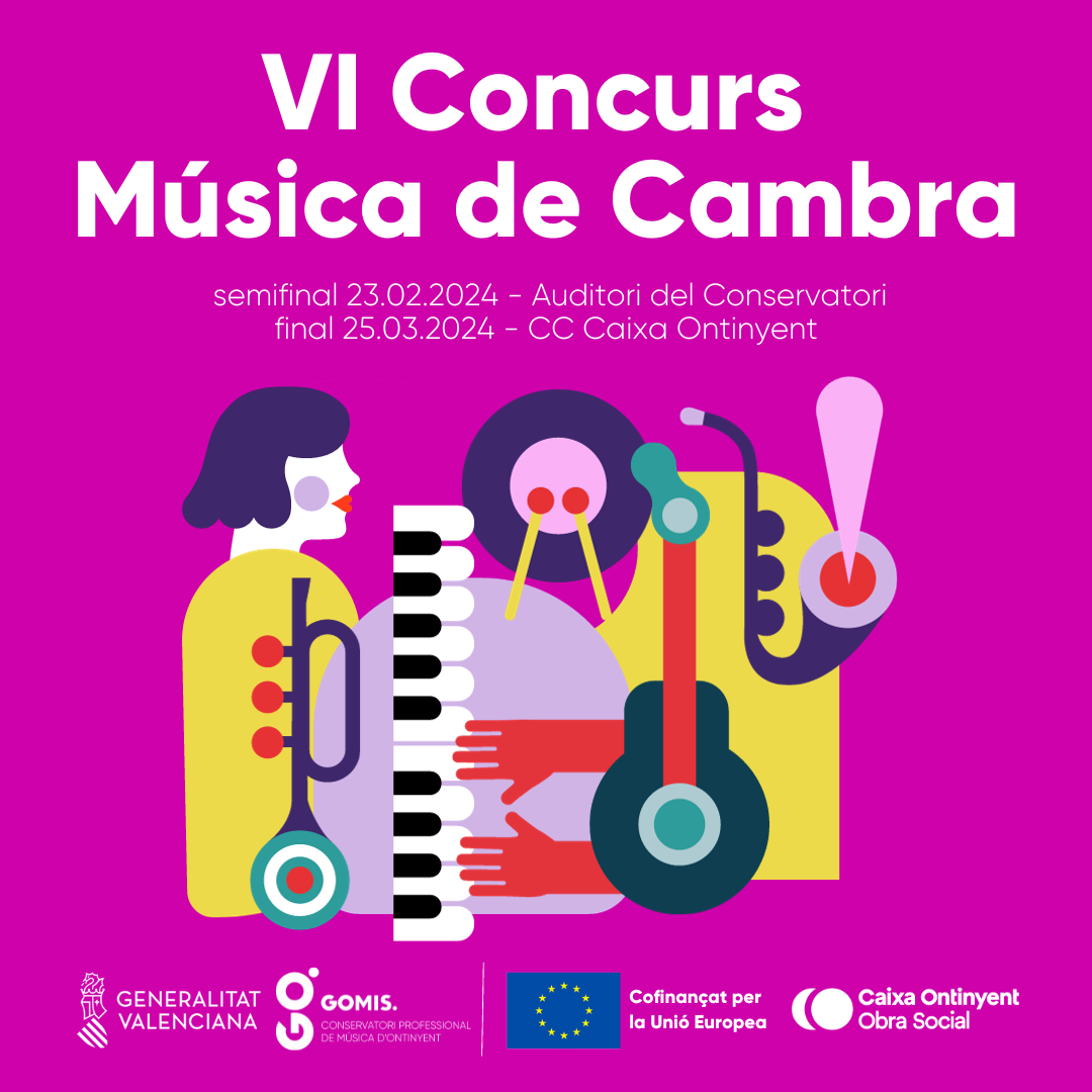 CARTELL VI CONCURS DE MÚSICA DE CAMBRA- 23.24